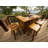 Duddleston 71 " L Teak Solid Wood Bar Set