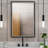 Brilliance 36 inch H x 24 inch W Rectangular Light-up Mirror, Matte Black-111612658