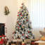 Arbre de Noël artificiel illuminé 6,5 pi avec lumières