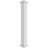 Craftsman Classic Square Non-Tapered Smooth PVC Column Kit, Standard Capital & Standard Base-118304943-118304966