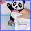 Ice Skating Panda Cartoon Comforter-126746529
