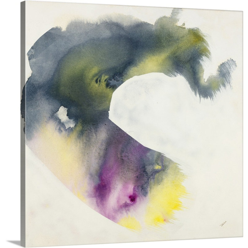 « brush stroke iii », peinture sur toile, Toile tendue, H 24 po x l 24 po x P 1,25 po
