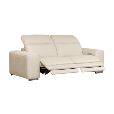 Grischy 82" Genuine Leather Power Reclining Sofa