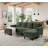 Cordory Upholstered Modular Sectional With 2 Ottomans-650184274