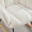 Chaise berçante en tissu Teddy-116434668