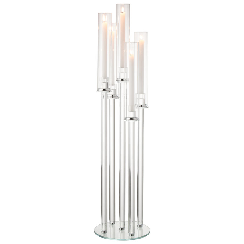 Glass Candelabra