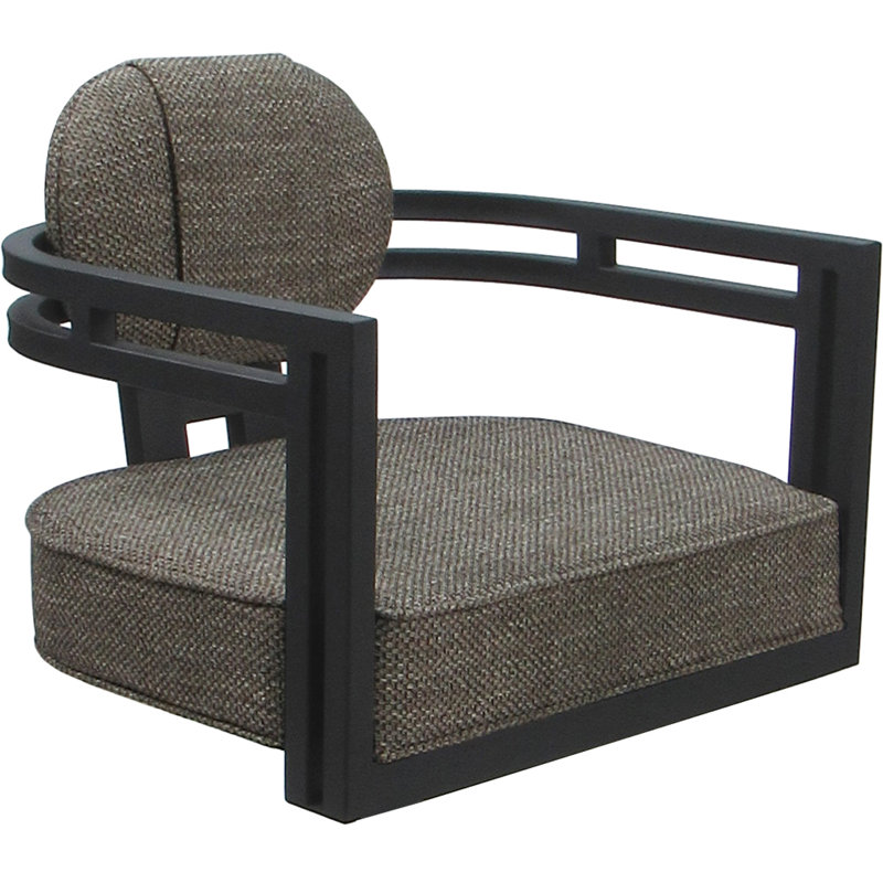 Plumley Cocoa - Gray - 26" Seat, Gray, Plumley Cocoa/Polyester Blend