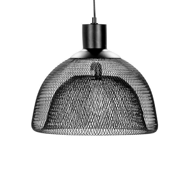 Gagliano 1 - Light Pendant, 15.6" H x 10" W x 10" D, Black