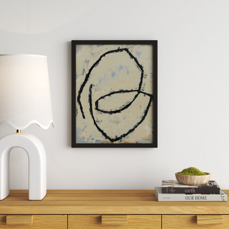 Twisted 3 by Jacques Pilon, Black Framed Paper, 20" H x 16" W x 1.25" D