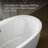 Sunstruck 66" x 36" Freestanding Soaking Acrylic Bathtub with Heater-20417334