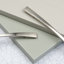 Brushed Nickel Slim Bow Handles-229745645