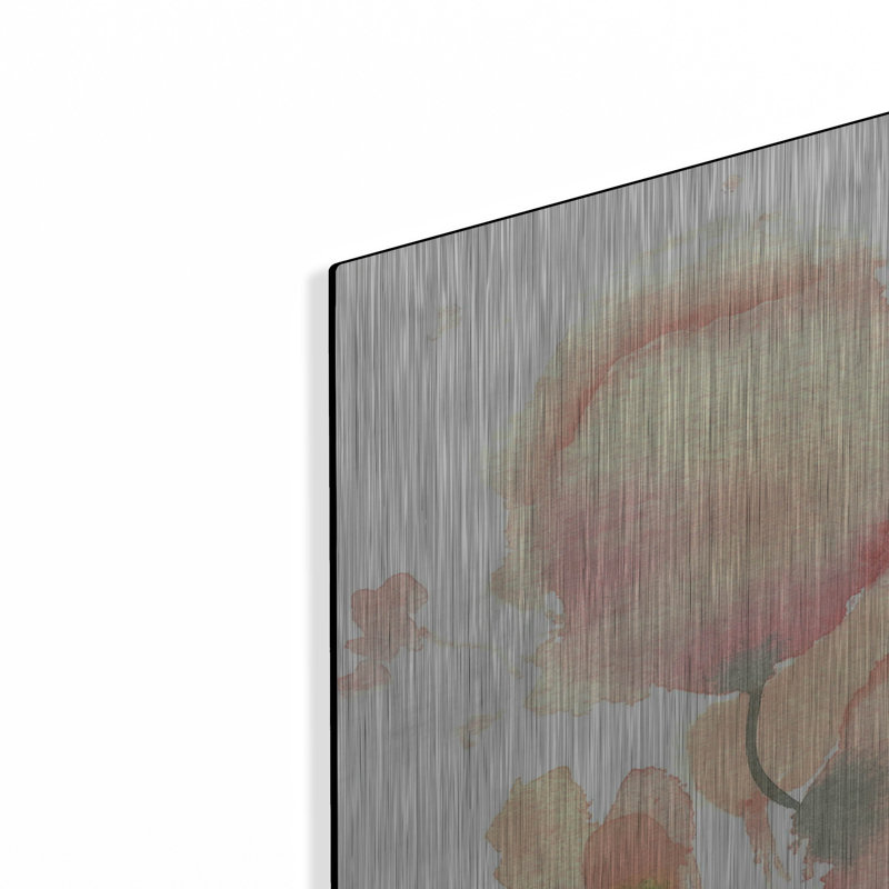 Mur de métal «Pink Tones» par Design Fabrikken, H 36 po x l 36 po