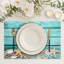 Ensemble de table rectangulaire en polyester