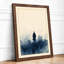 Solitary Vigil Japandi - Framed Print-1561253162-1561253167