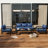 Rajina Wood 3 - Person Patio Conversation Set with Cushions-486958656