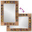 Solid Wood Rectangle Mirror