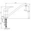 Creta Single Lever Monobloc Kitchen Tap-30931374
