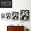 Reproduction encadrée FLORAL Series DCXCIX - bois massif-1668442540