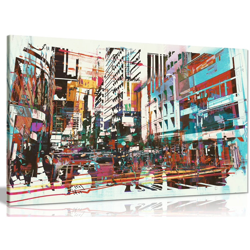 Wrapped Canvas Painting, 41cm H x 61cm W