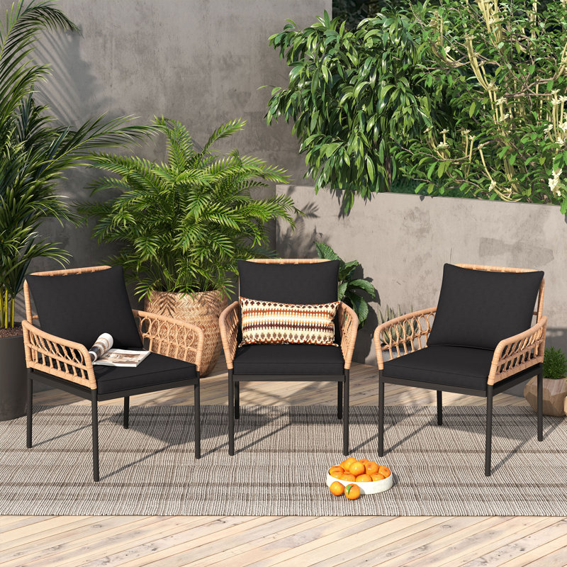 Outdoor Dining Chairs With Cushions