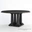 Titian Dining Table-Black Cerused Oak-60" Top