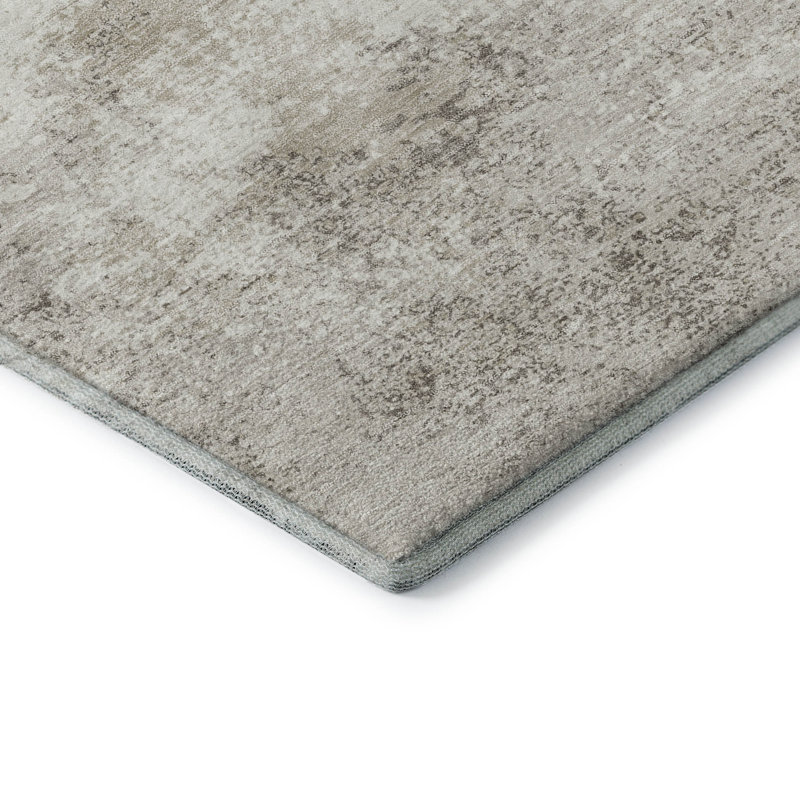 Premium Machine Washable Birchview AMF1027 Modern Rug, Rectangle 8' x 10'
