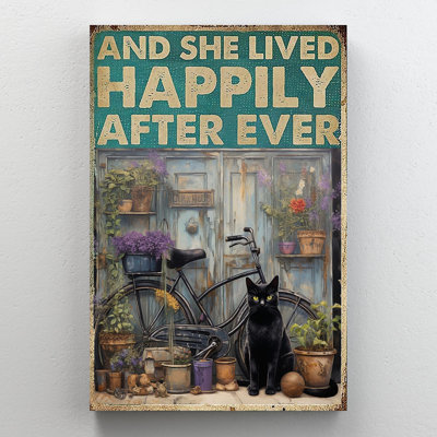 Larrazabal " Black Cat And She Lived Happily Ever After "