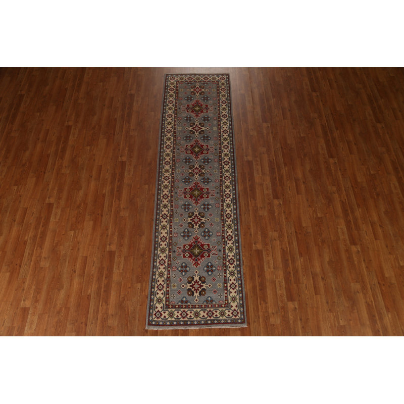 Tapis de couloir géométrique Kazak