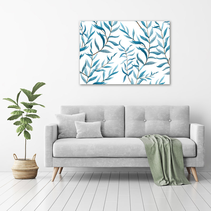 Leaves - Wrapped Canvas Print