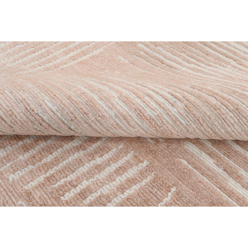 Handmade Wool Area Rug, Rectangle 10' x 14'