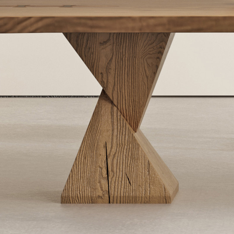 Table de salle à manger, L 25,59 po x L 55,12 po