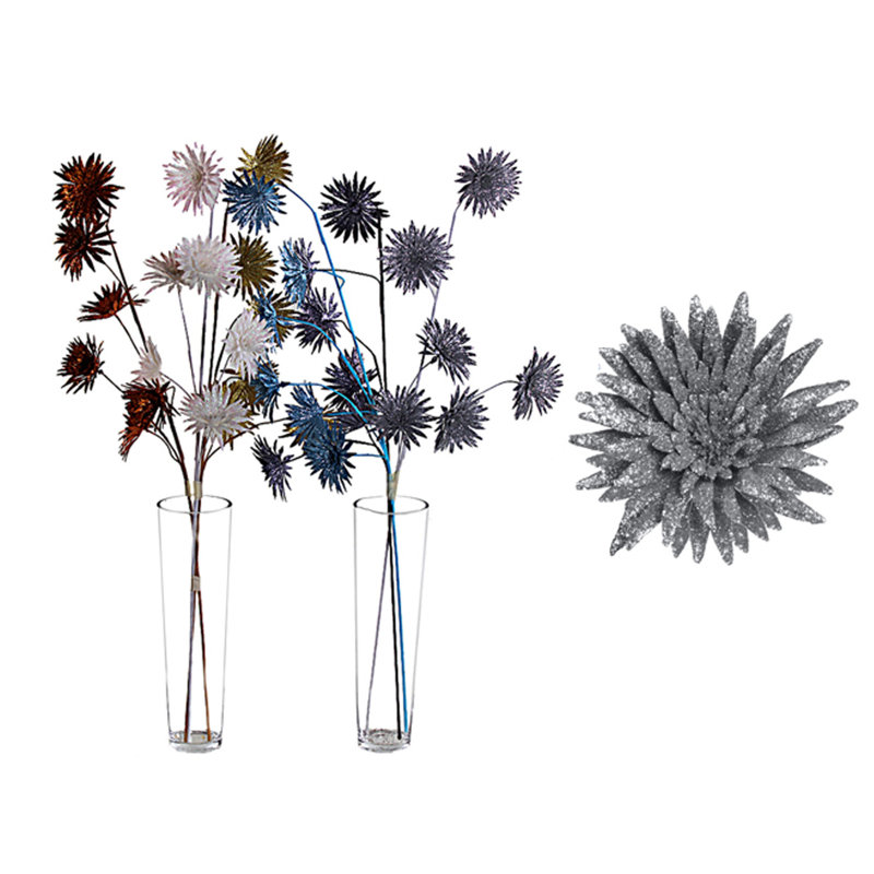 Tiges de marguerites artificielles, Argent