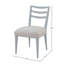 Chaises de salle à manger rembourrées avec dossier échelle Oceane