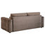 Ensemble de canapé rembourré en chenille 3 pièces Seguin - brun-386899867-386899876