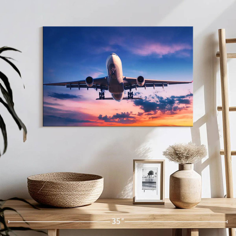 Avion Mehar Sunset, H 16 po x l 24 po