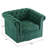 Danyiel Chesterfield Upholstered Swivel Club Chair