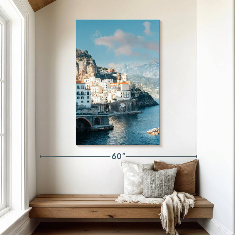 Aime Atrani By The Sea, 48" H x 32" W