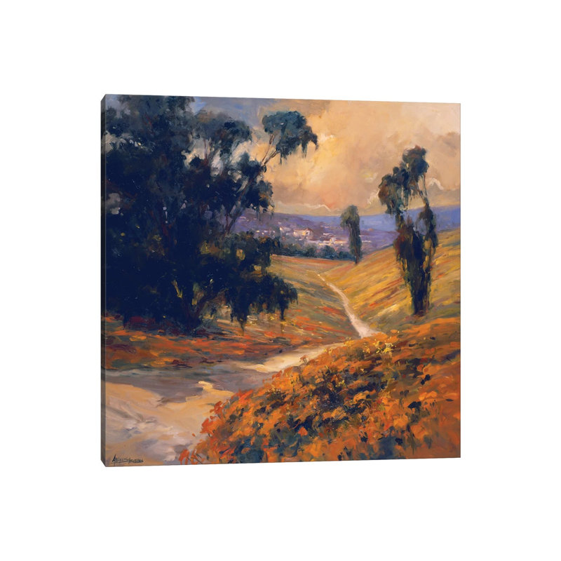 Afternoon II by Allayn Stevens - Wrapped Canvas Painting, 45.72 cm H x 45.72 cm W x 1.91 cm D