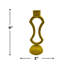 Chandelle conique en aluminium 9 "H-991412692