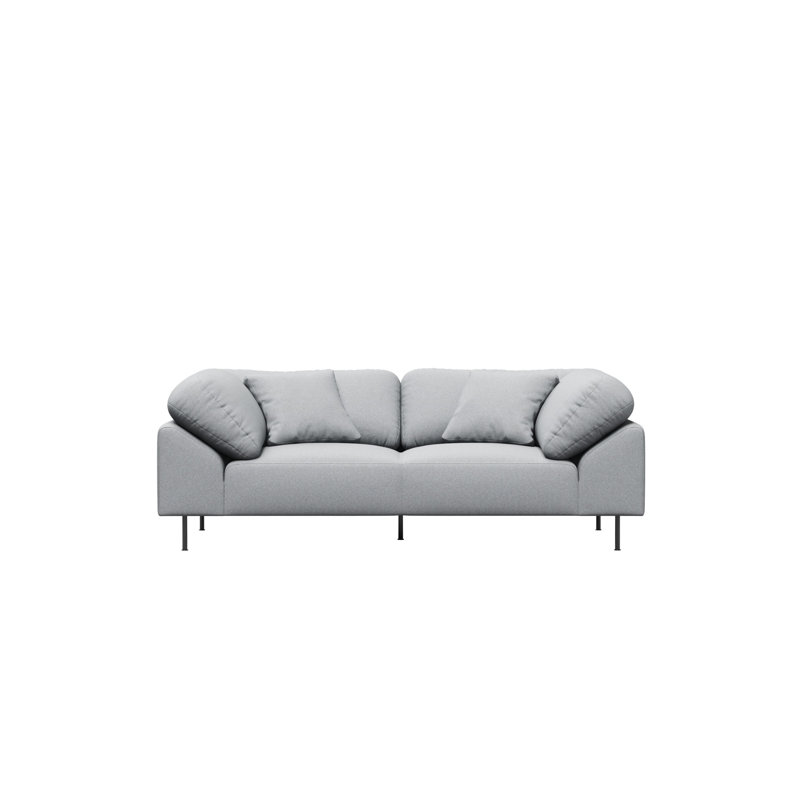 Collar 2-Seater, Polyester, Ivory