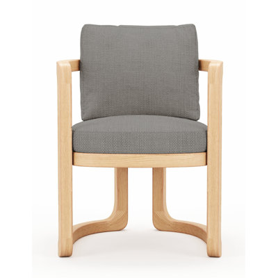 Muse Dining Arm Chair - Natural Sanded