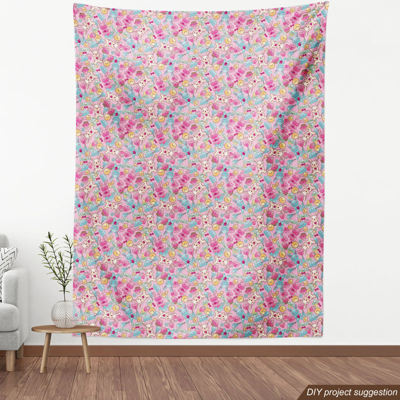 Tissu de bébé, l 58 po x L 180 po