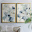 Indigo Ginkgo I, reproduction encadrée de qualité supérieure - prête à être accrochée-61454208-61454212