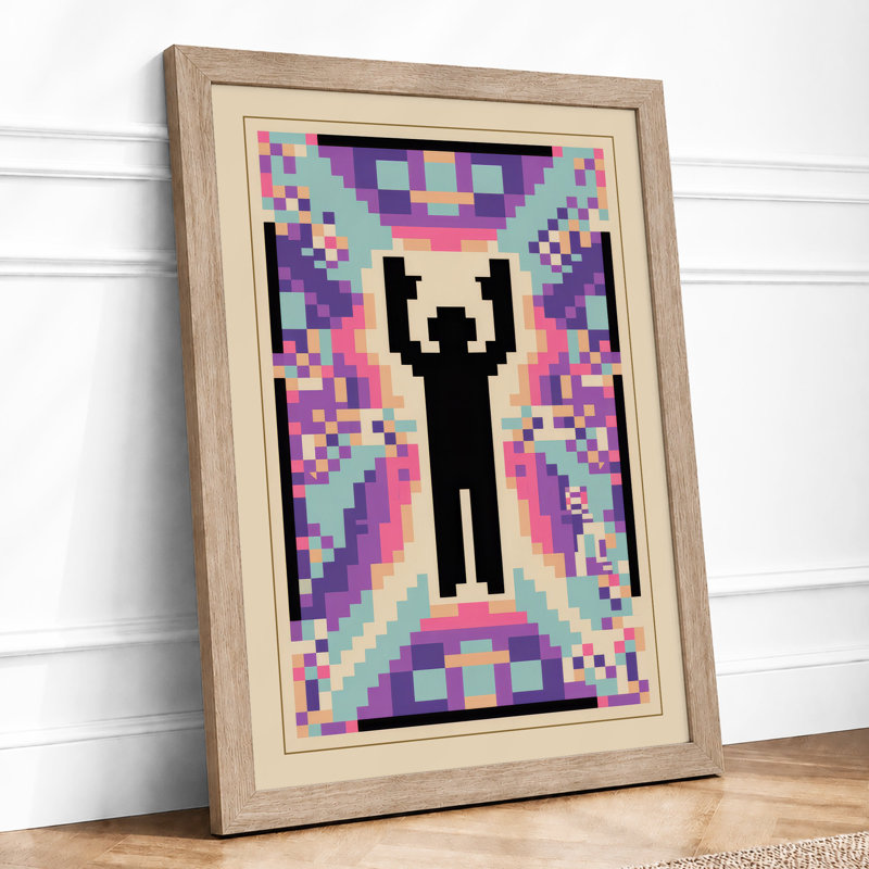 Digital Triumph Retro - Framed Print, A1 - 84.1 x 59.4 cm, Oak