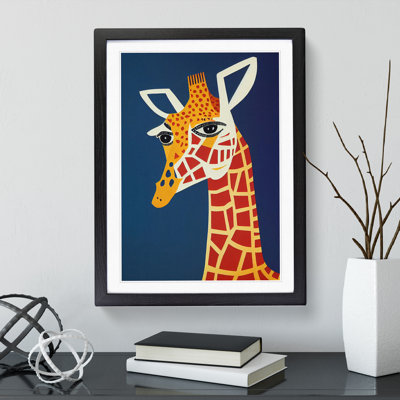 Giraffe Art No.4 - Wall Art