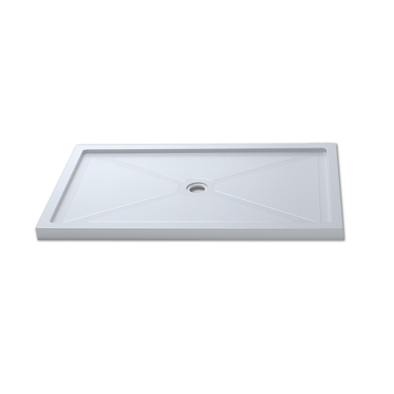 Base de douche simple 60 po x 36 po