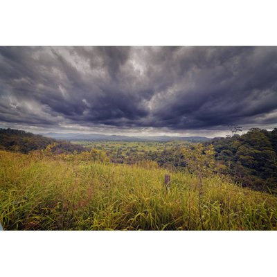 Stormy Skies Over Valley by Quirex