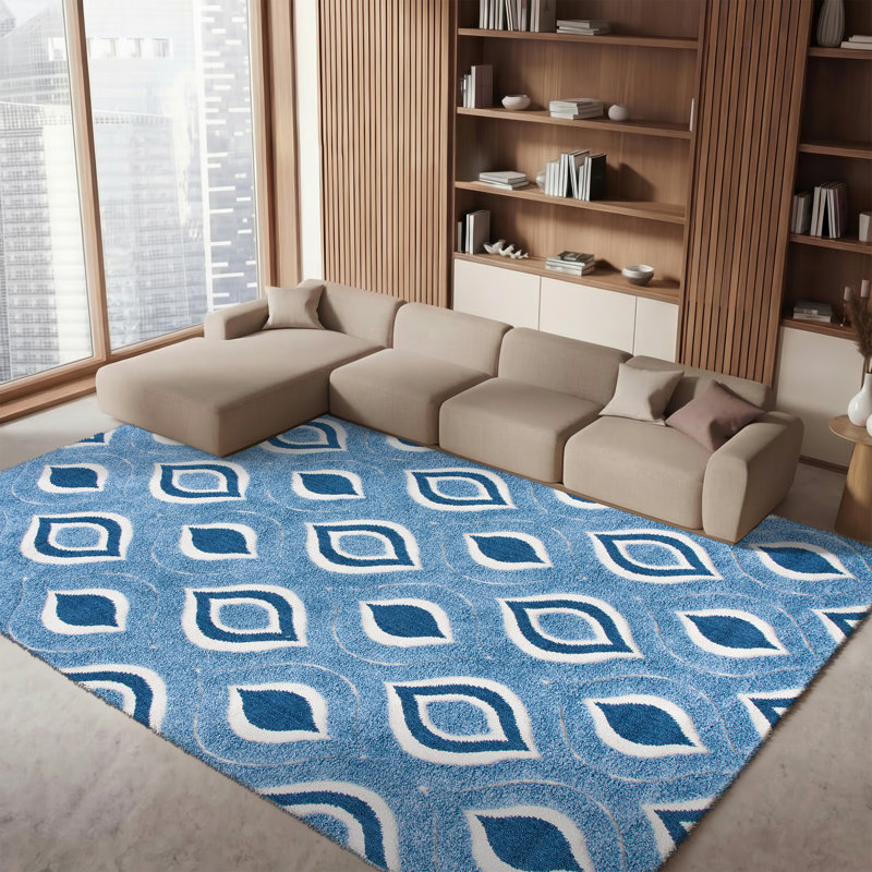 Tapis à poils longs Florida, Rectangle 8 pi x 10 pi