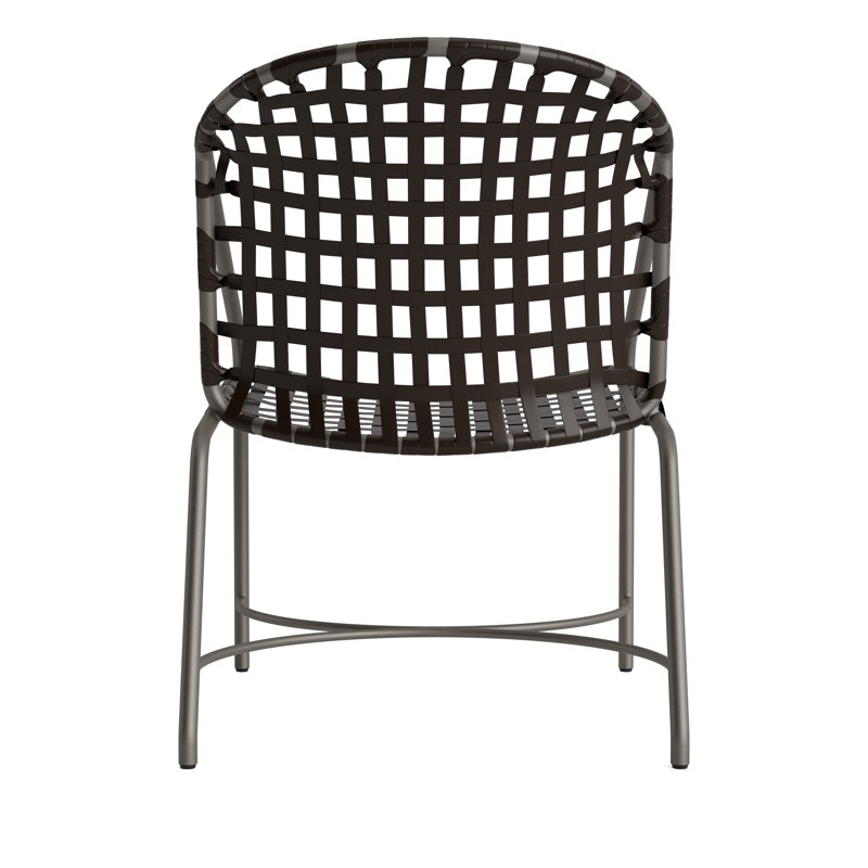 Kantan Outdoor Lounge Chair, Mica/Coffee