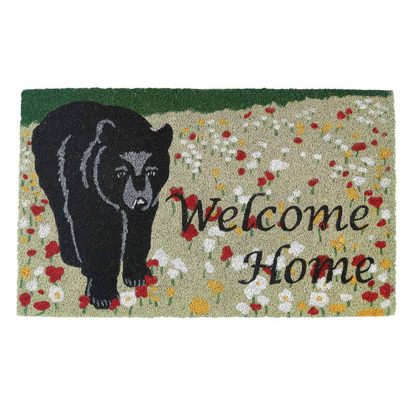 Hello Bear Doormat 1'6''x2'6''